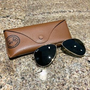 Ray-Ban Small Gold Aviators